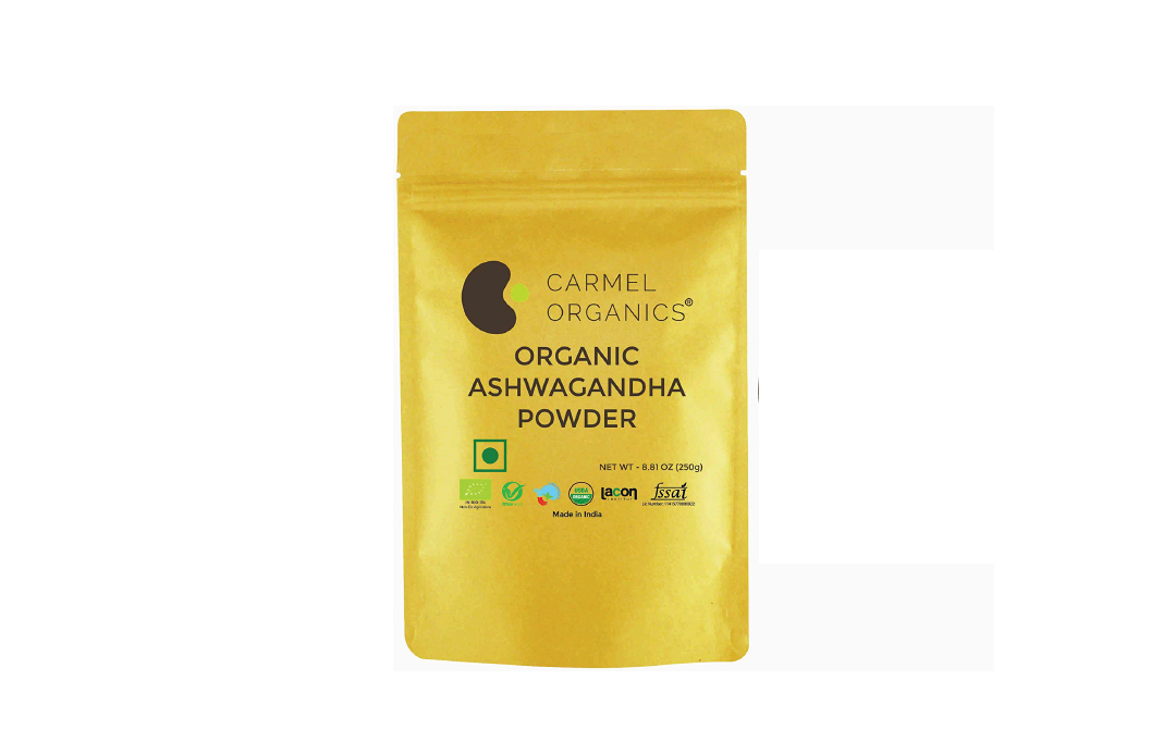 Carmel Organics Ashwagandha Powder    Pack  250 grams